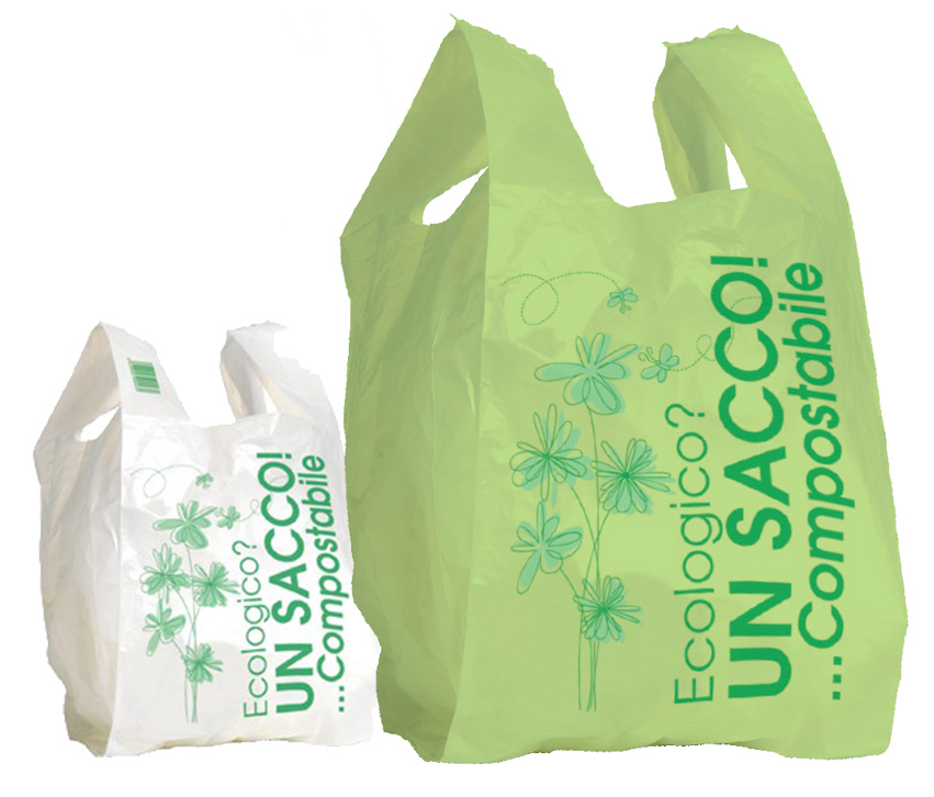 Shopper plastica biodegradabili