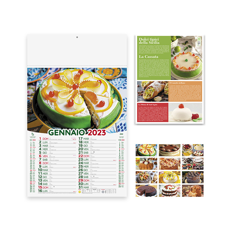 Calendario dolci pa150