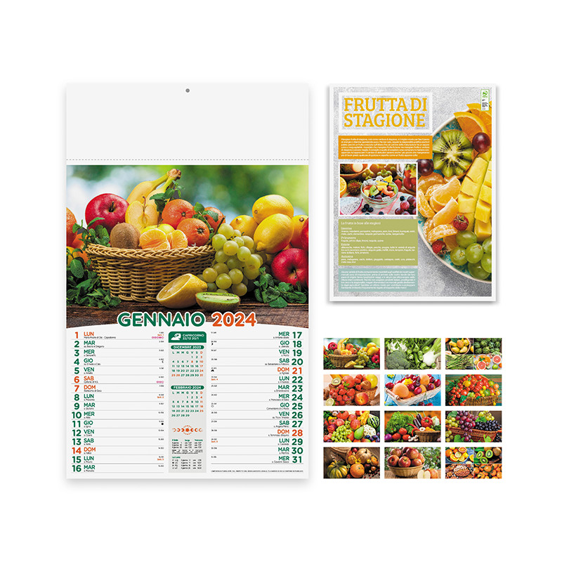 Calendario Frutta e verdura pa146