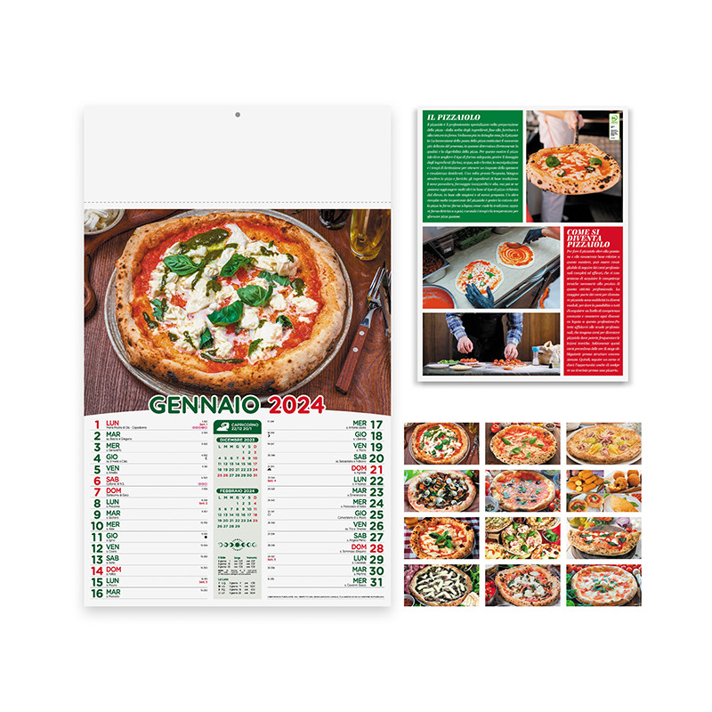 Calendario Pizza pa136