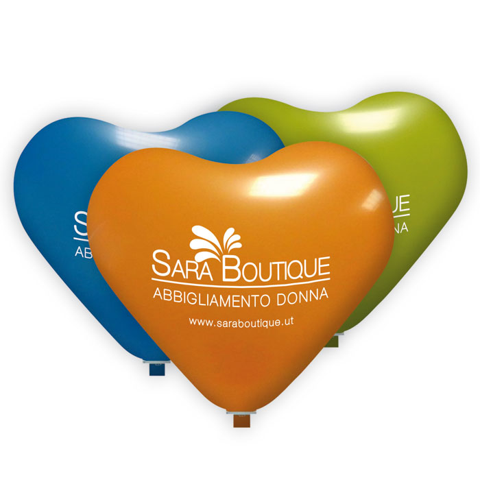 35" Pallone Cuore personalizzabile