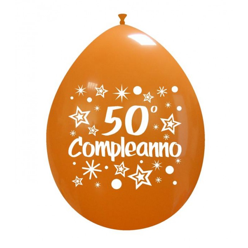 10" 50° Compleanno