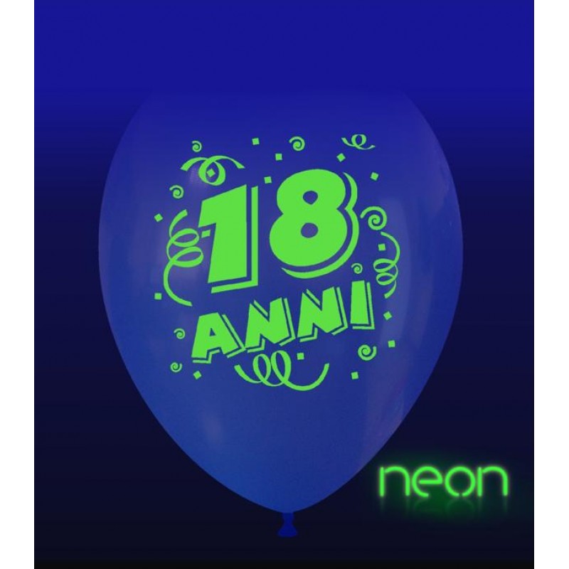 12" 18 Anni Neon