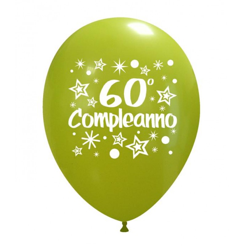 12" 60° Compleanno