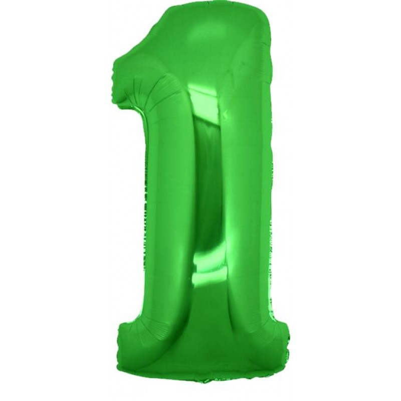 40" Numero 1 Verde