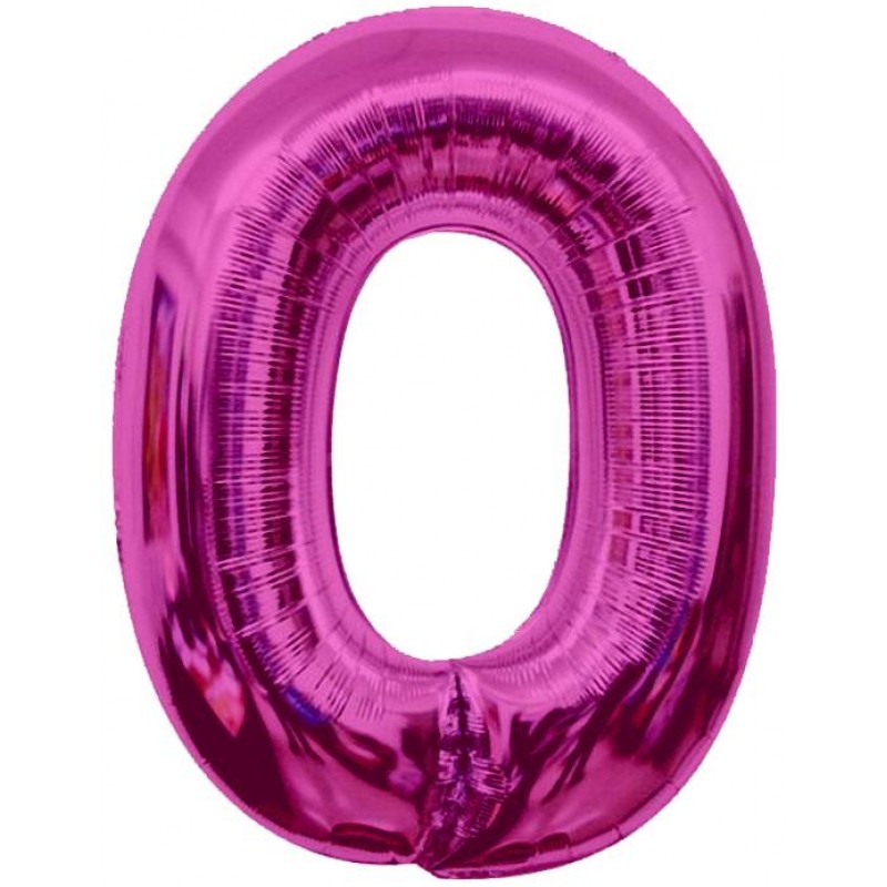 40" Numero 0 Fucsia