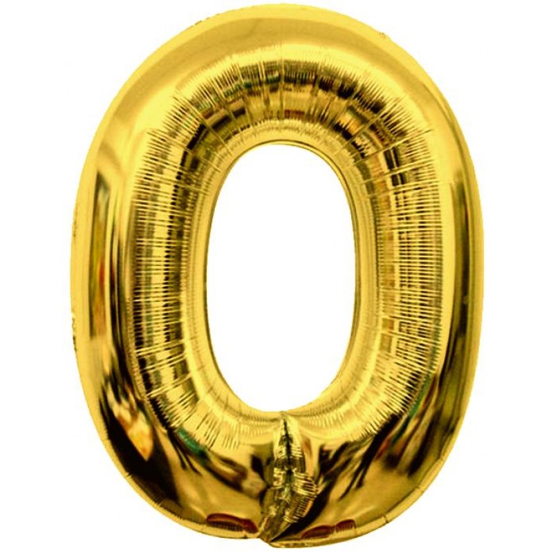 40" Numero 0 Oro