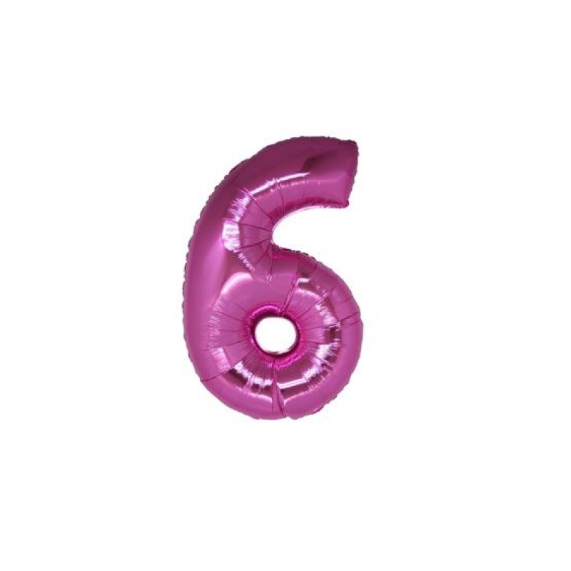 7" Numero 6 Fucsia