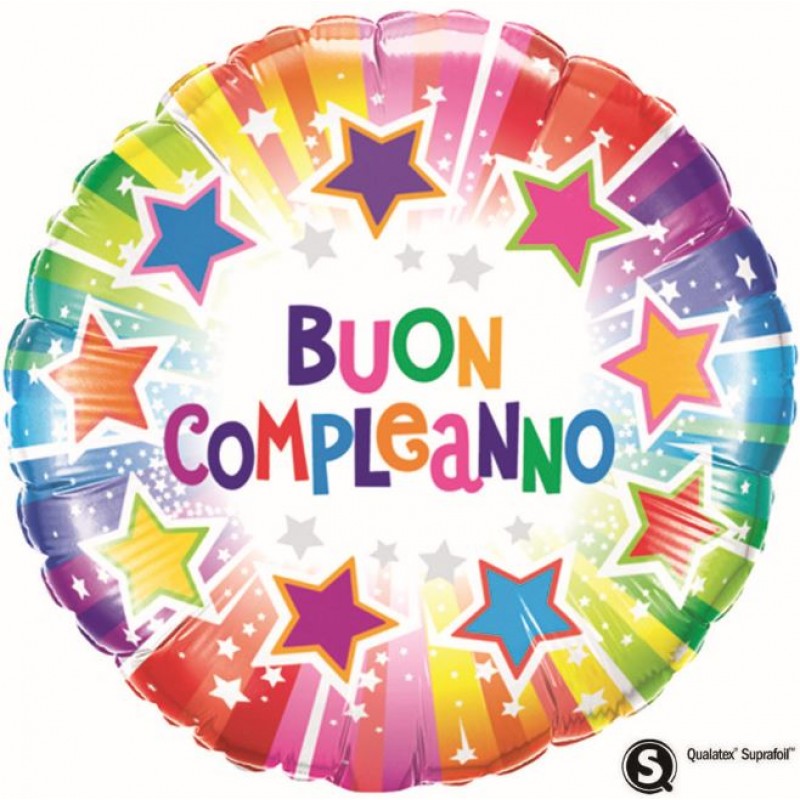 Buon Compleanno Stelle (18”)