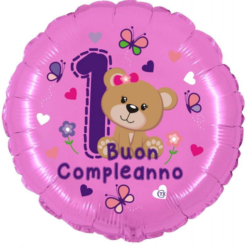 1° Compleanno Orsetta (18”)