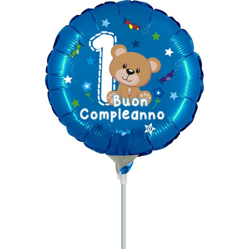 1° Compleanno Orsetto Minishape (9”)