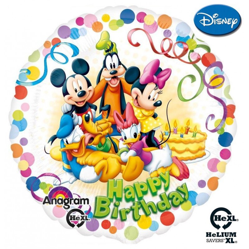 Mickey & Friends Birthday Party HeXL® (18”)