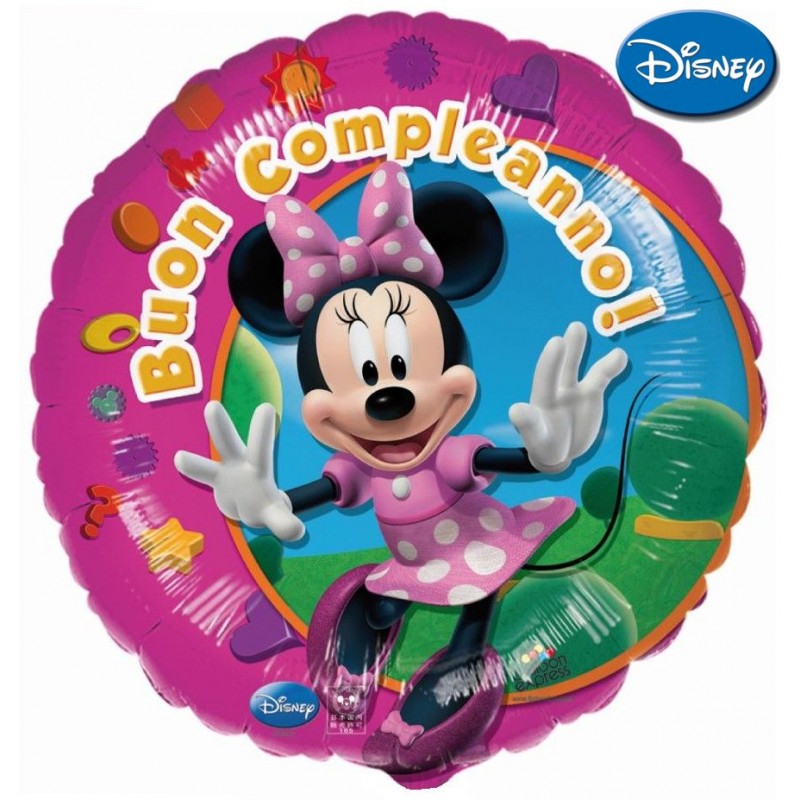 Minnie Buon Compleanno XL® (18”)