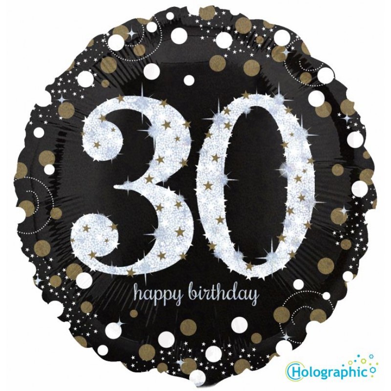 30 Compleanno Scintillante (18”)