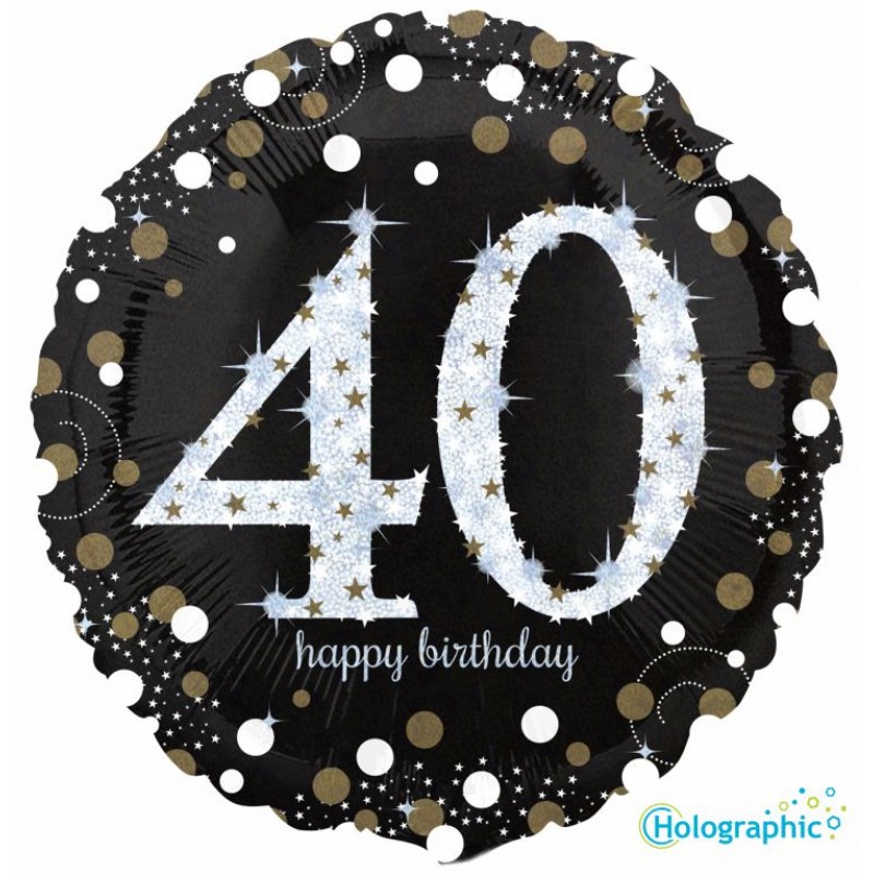 40 Compleanno Scintillante (18”)