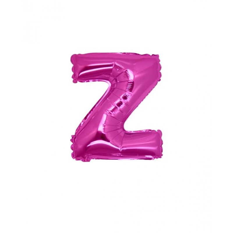 7" Lettera Z Fucsia