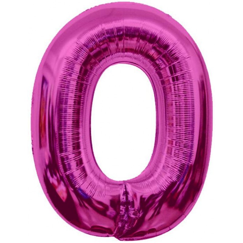 40" Lettera O Fucsia