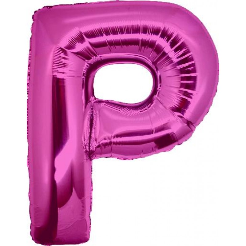 40" Lettera P Fucsia