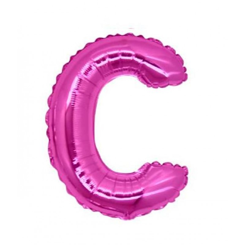 14" Lettera C Fucsia