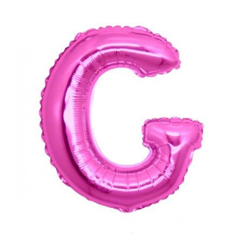 14" Lettera G Fucsia