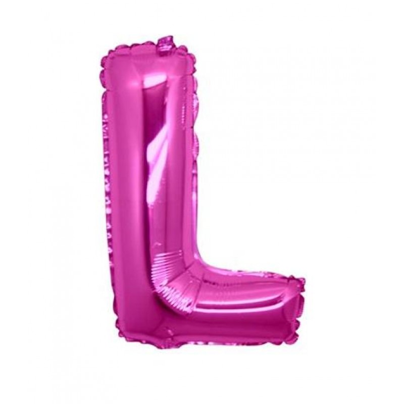 14" Lettera L Fucsia