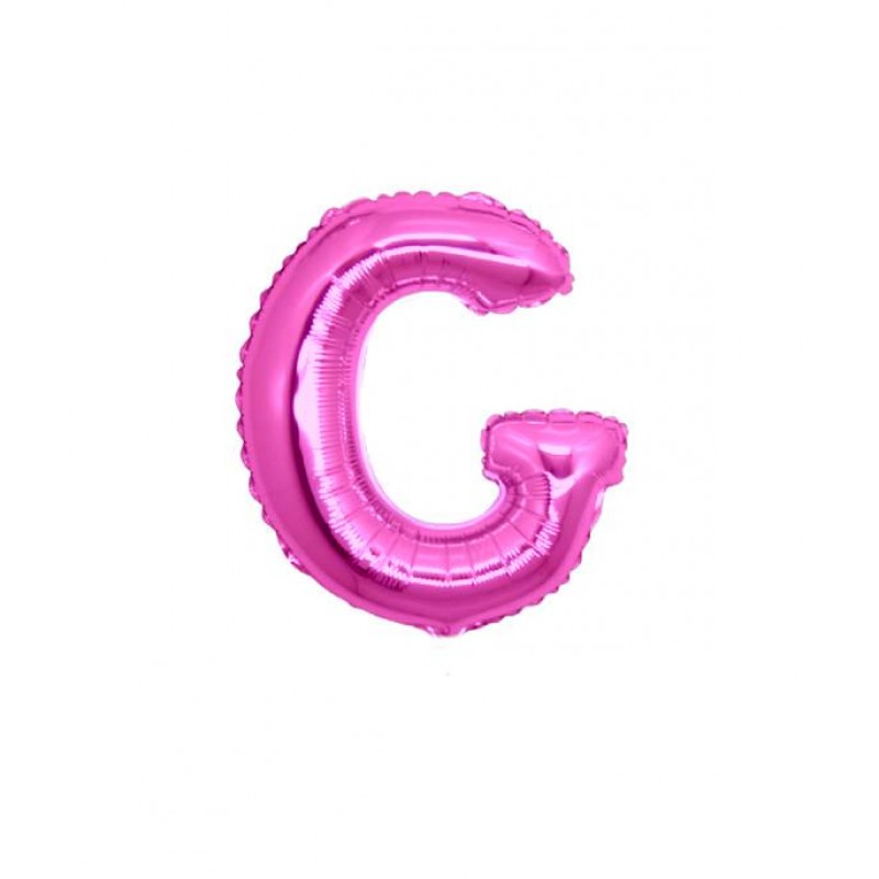 7" Lettera G Fucsia