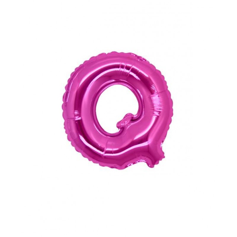 7" Lettera Q Fucsia