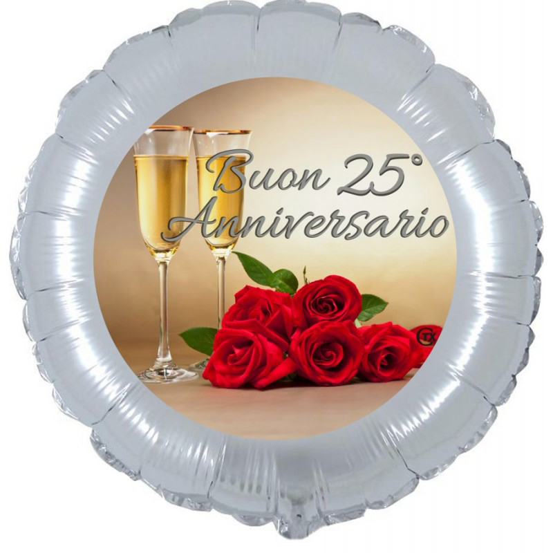 Buon 25° Anniversario (18”)