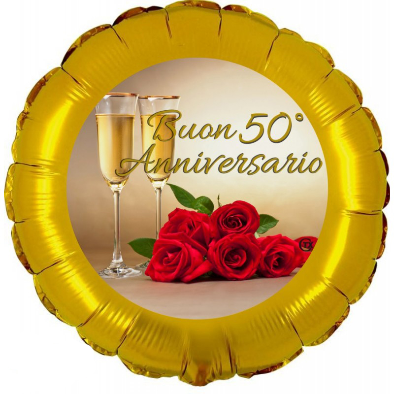 Buon 50° Anniversario (18”)