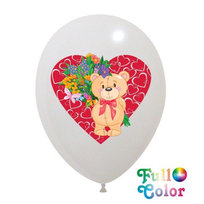 Palloncini Decorati 12" Orsetto - Full Color