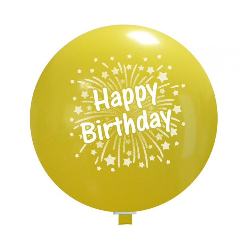 Palloncini Decorati 32" - Birthday Fuochi d artificio