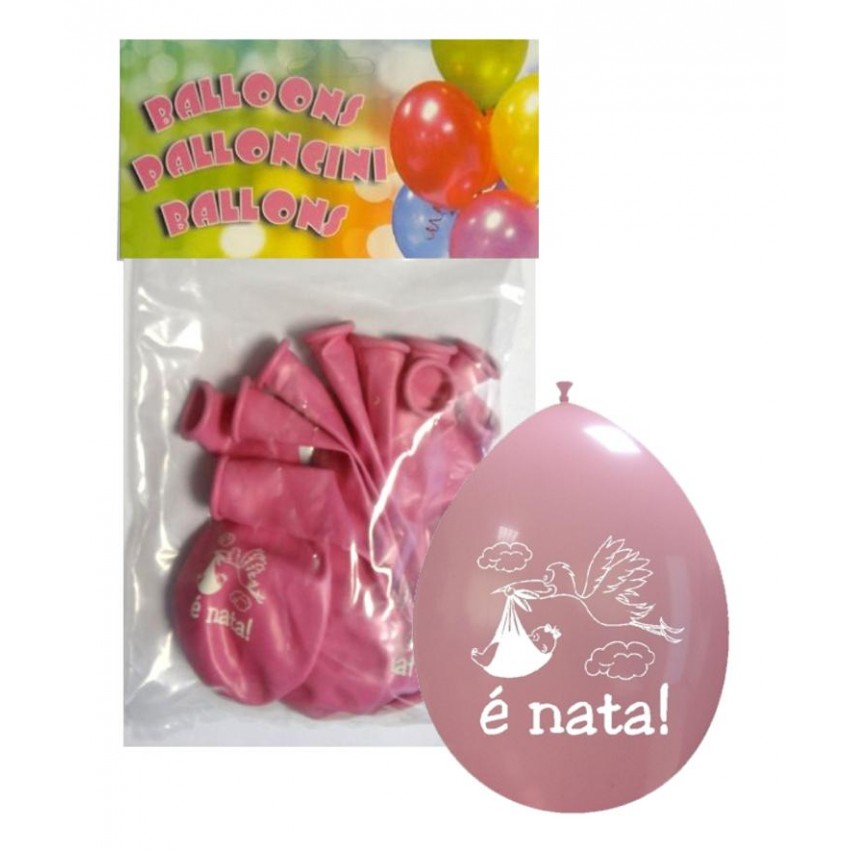 Palloncini 10" Confezionati " E Nata "