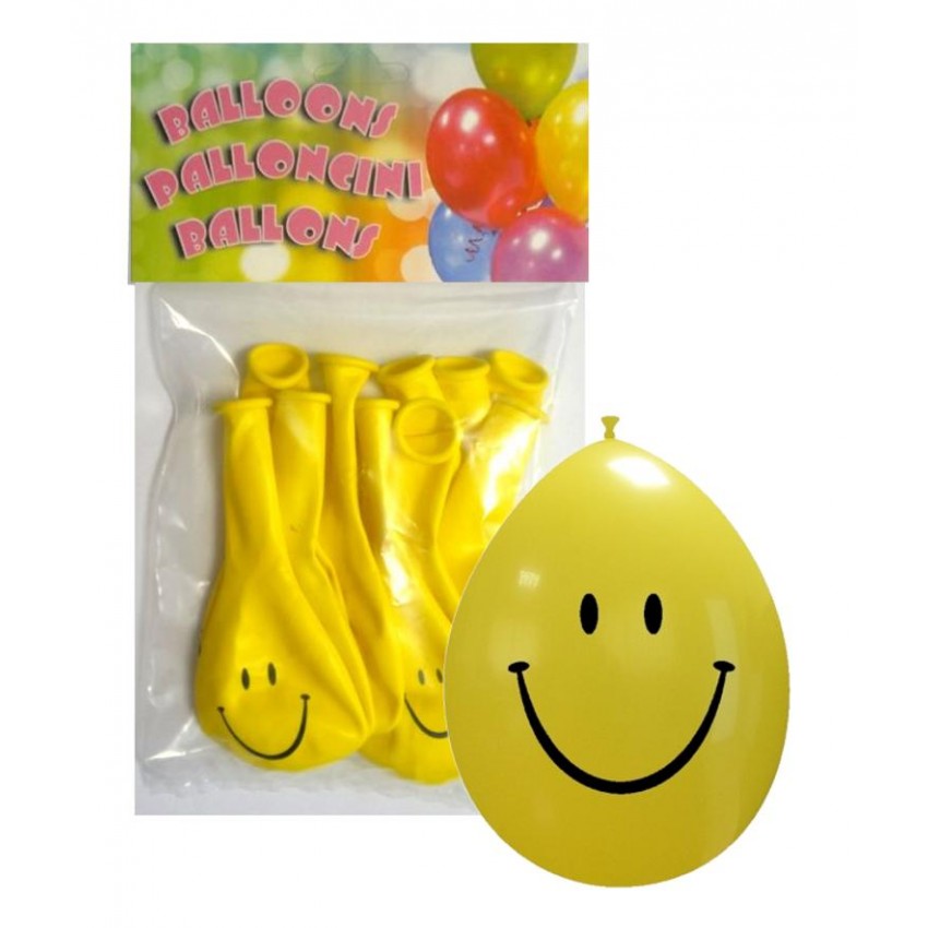 Palloncini 10" Confezionati " Smile "