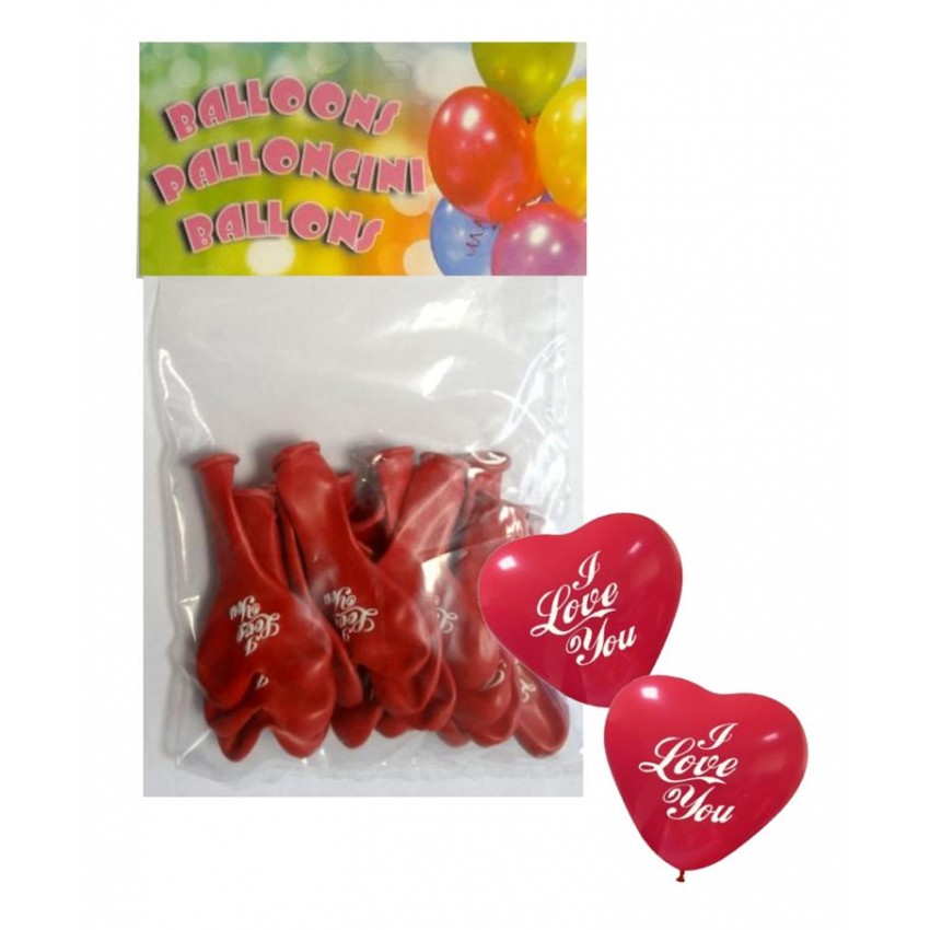 Palloncini GPF/11 Confezionati " I Love You "
