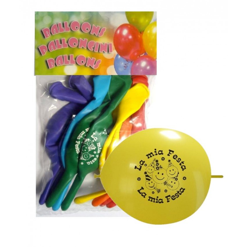 Palloncini LINK Confezionati " La mia Festa "