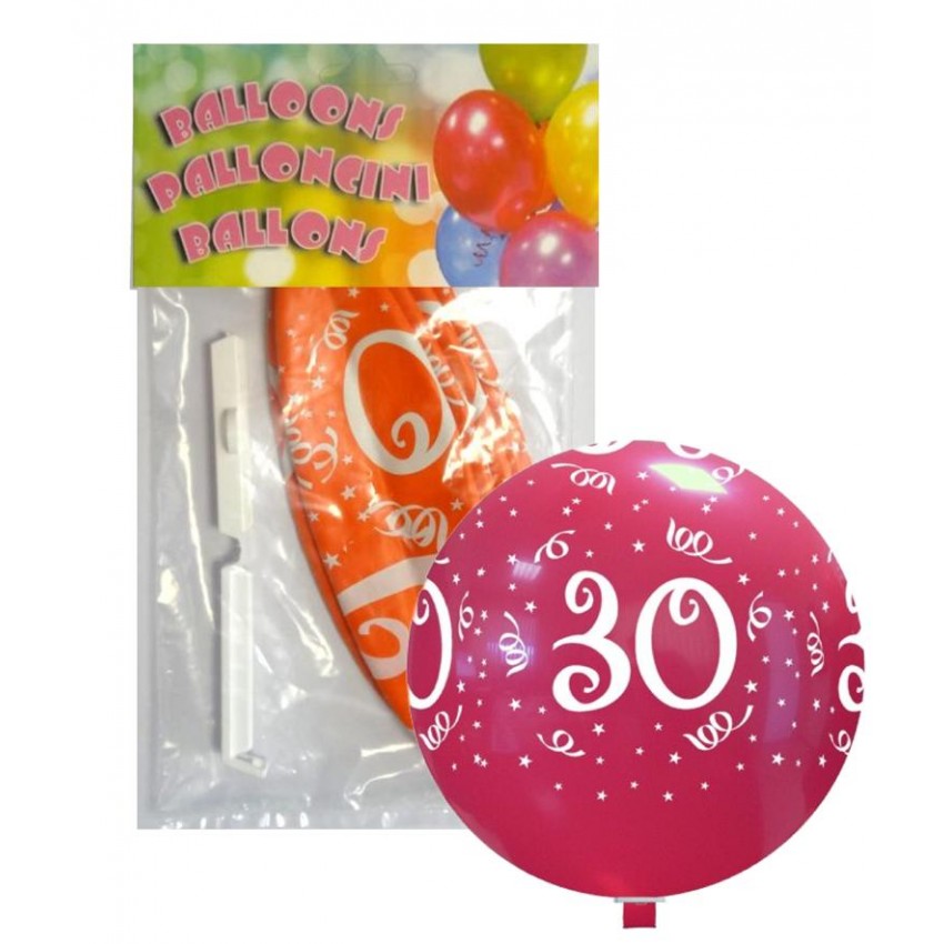 Palloncini PT/220 Confezionati " 30° Compleanno "