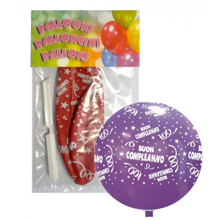 Palloncini PT/220 Confezionati " Compleanno "