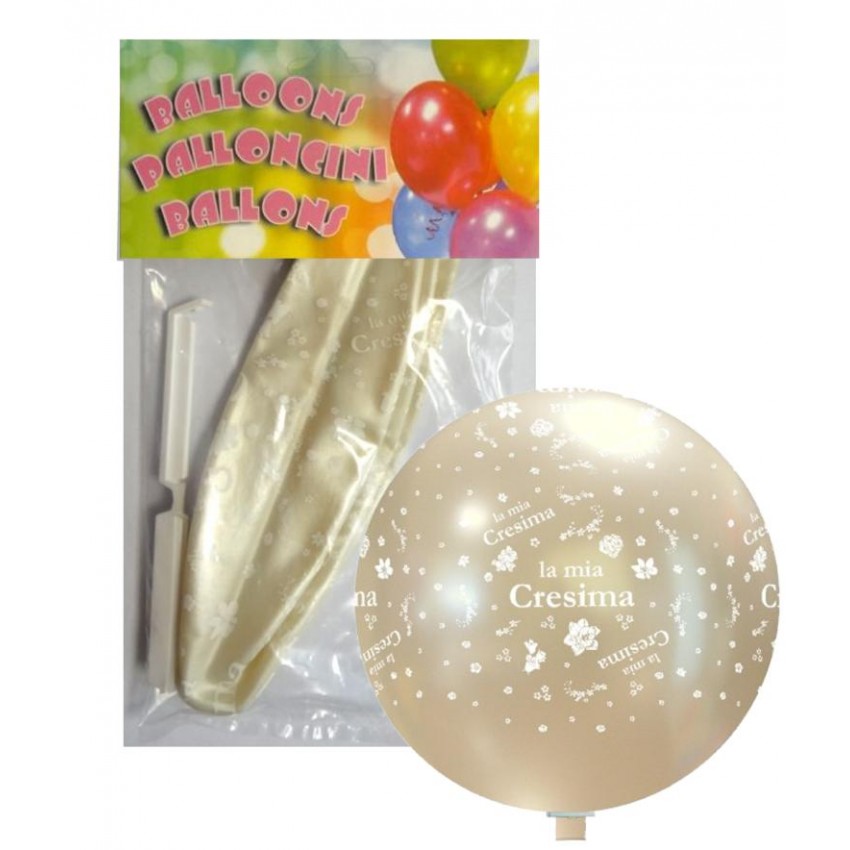Palloncini PT/220 Confezionati " Cresima "