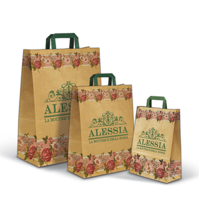 Shopper Automatico Fantasia Fascia Fiorita