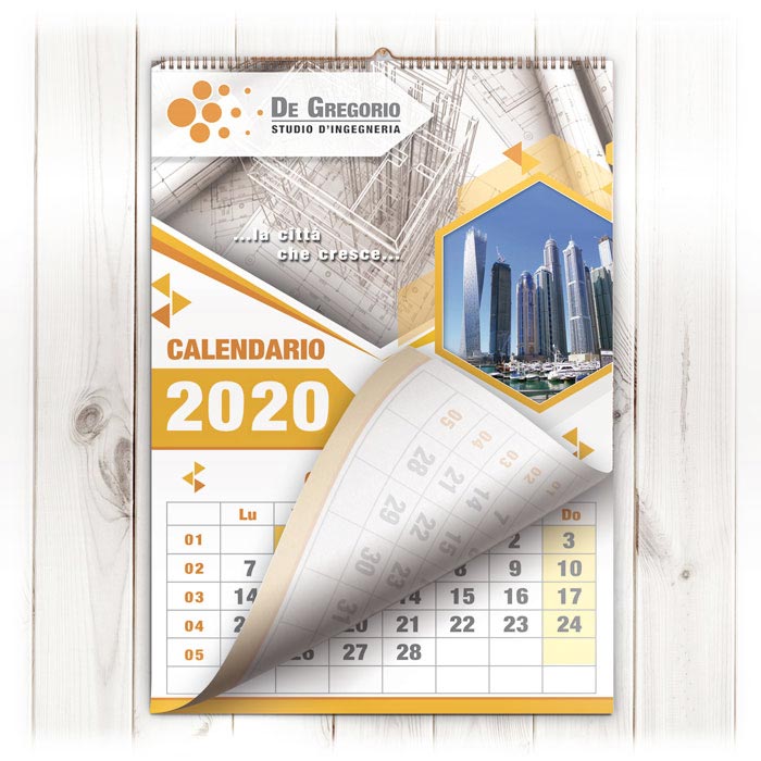 Calendari Da Muro Personalizzati  Stampa ora il tuo calendario 2020