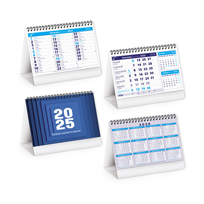 Calendario da tavolo personalizzato