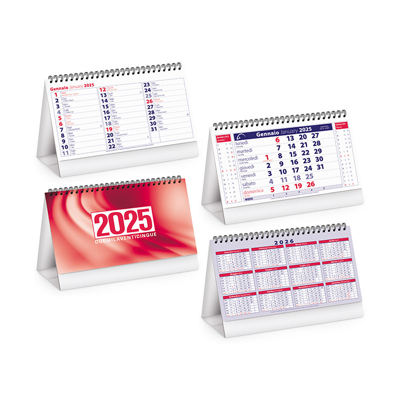 Calendario da tavolo verticale pa715