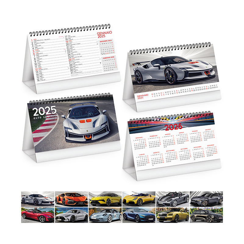 Calendario da tavolo Autosportive pa406 similare