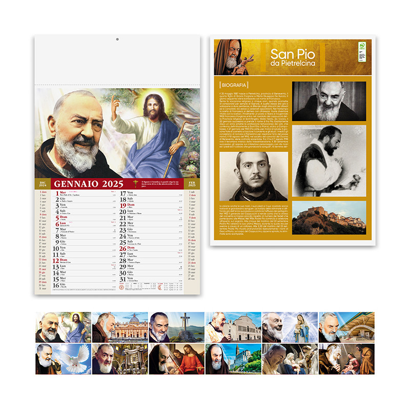 Calendario San pio pa100