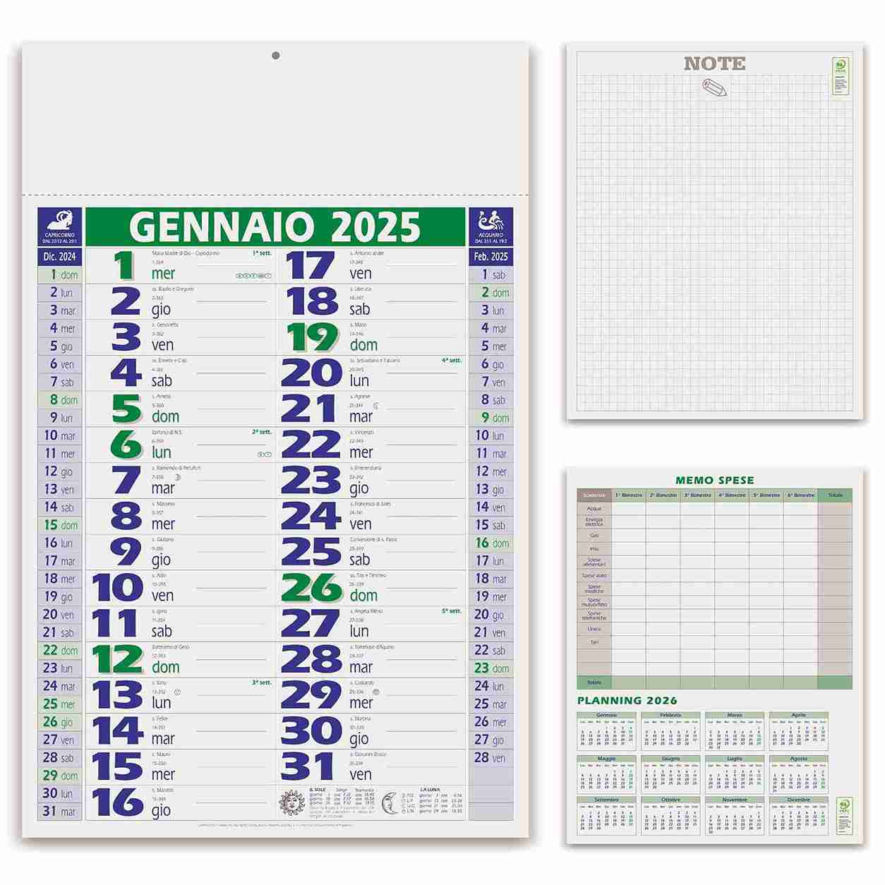 Calendario Olandese pa620