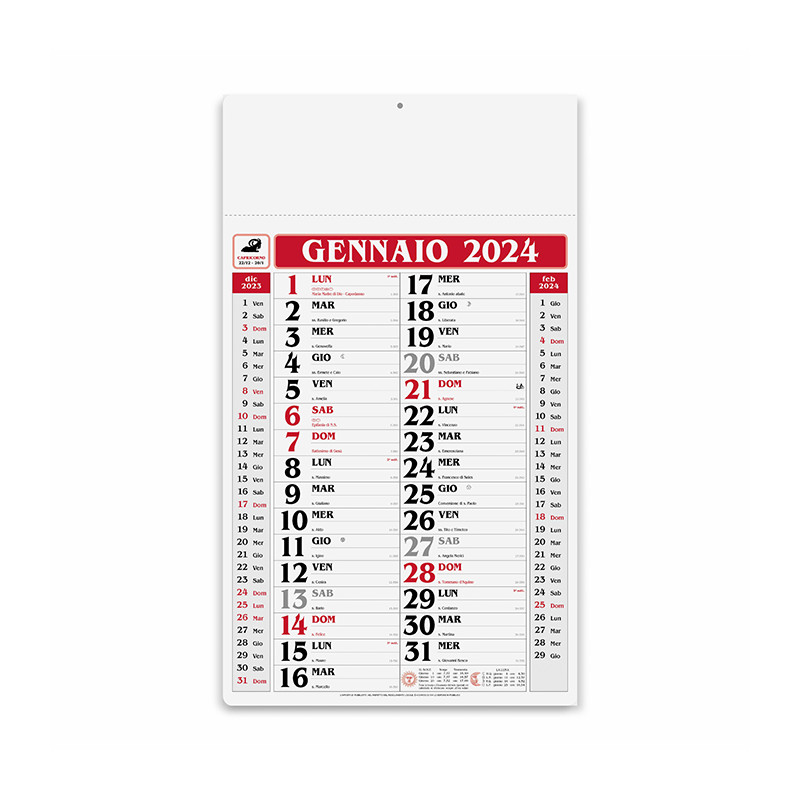Calendario Olandese gigante pa520
