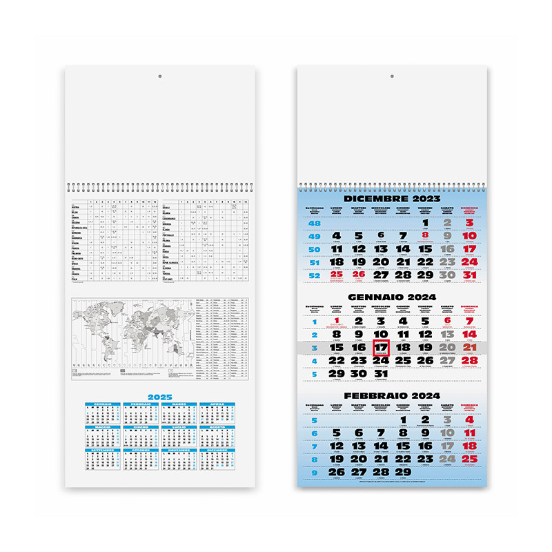 Calendario Trittico pa508